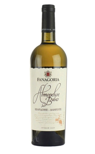 фото вино Fanagoria Avtorskoe Vino Chardonnay Aligote 2019 0,75 л