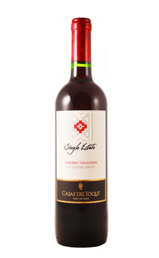 фото вино Casas del Toqui Single Estate Cabernet Sauvignon 2019 0,75 л