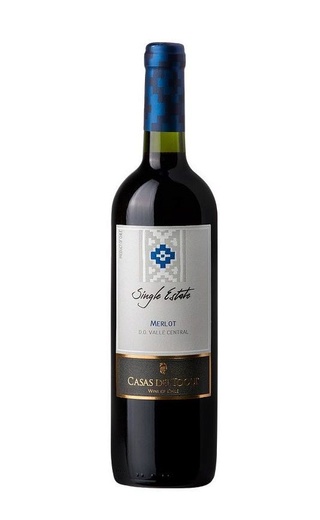 фото вино Casas del Toqui Single Estate Merlot 2018 0,75 л