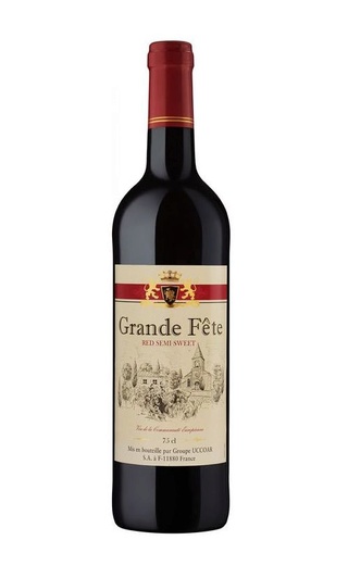 фото вино Grande Fete Red Semi-Sweet 0,75 л