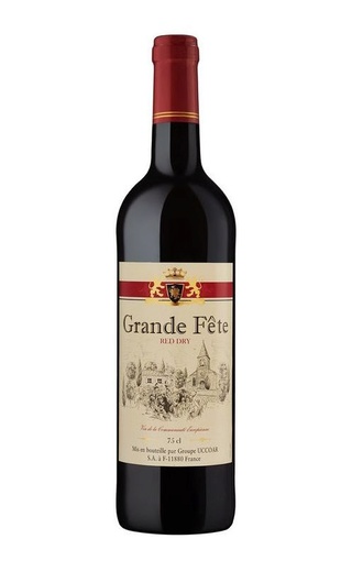 фото вино Grande Fete Red Dry 0,75 л