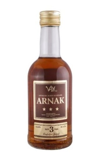 фото коньяк Arnak 3 Years Old 0,25 л