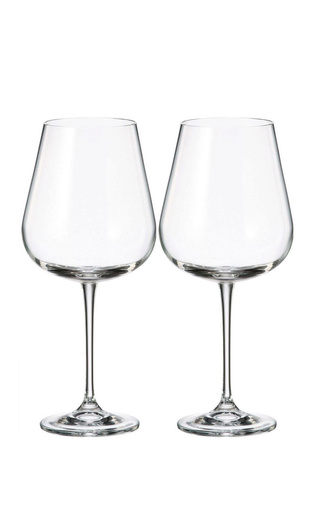 фото Crystalite Bohemia Ardea Amundsen Red Wine Glass 2 шт. 0,67 л