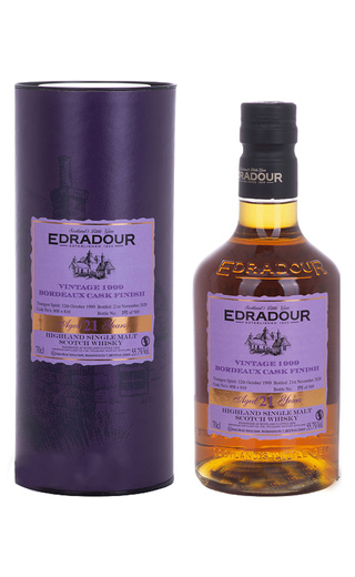 фото виски Edradour 21 Years Old Bordeaux Cask Finish 1999 0,7 л