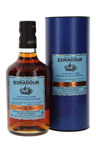 фото виски Edradour 21 Years Old Barolo Cask Finish 1999 0,7 л