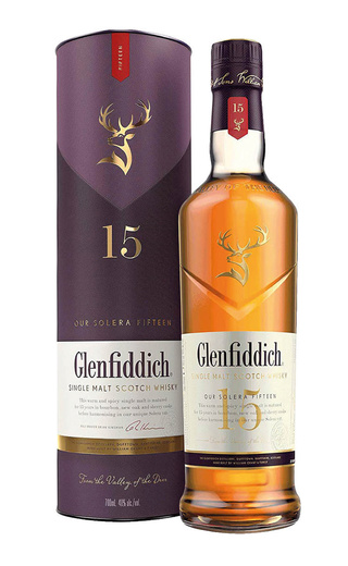 фото виски Glenfiddich 15 Years Old 0,75 л