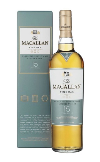 фото виски Macallan Fine Oak 15 Years Old 0,7 л