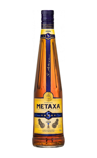 фото бренди Metaxa 5* 0,5 л