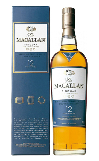 фото виски Macallan Fine Oak 12 Years Old 0,7 л