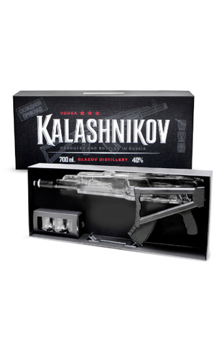 фото водка Kalashnikov AK Box 0,7 л