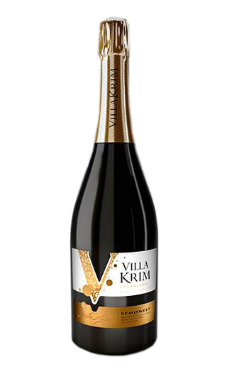 фото игристое вино Villa Krim Semi-Sweet 0,75 л