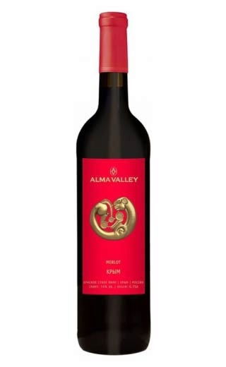 фото вино Alma Valley Merlot 2018 0,75 л