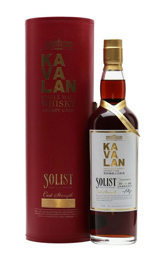 фото виски Kavalan Solist Sherry Cask Single Cask Strength 59.4% 0,7 л