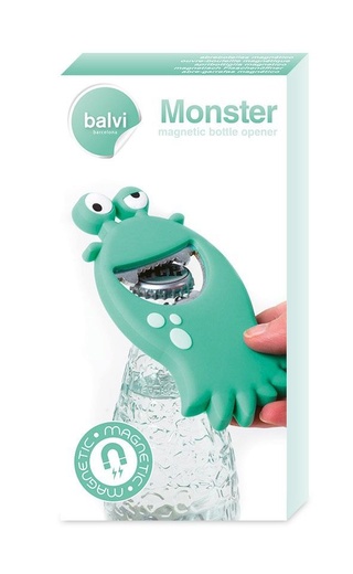 фото другие Bottle Opener Balvi Monster Turquoise