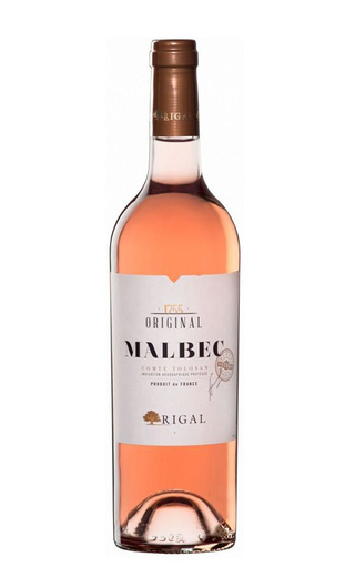 фото вино Rigal Malbec Rose Comte Tolosan 2020 0,75 л