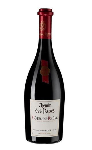 фото вино Chemin des Papes Cotes du Rhone Rouge 2020 0,75 л