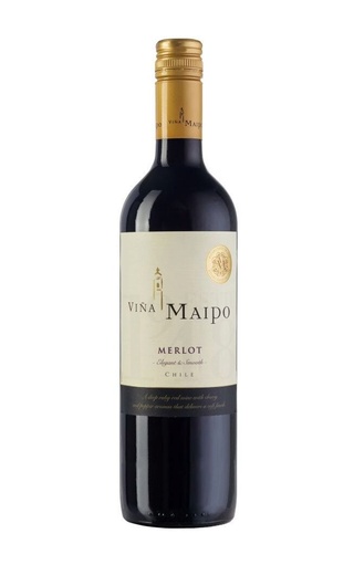 фото вино Vina Maipo Merlot 2016 0,75 л