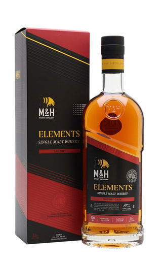 фото виски M&H Elements Sherry 0,7 л