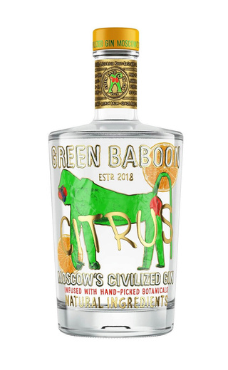 фото джин Green Baboon Citrus 0,5 л