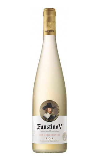 фото вино Faustino V Viura Chardonnay 2020 0,75 л