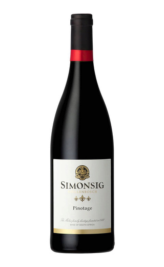 фото вино Simonsig Pinotage Stellenbosch 2018 0,75 л