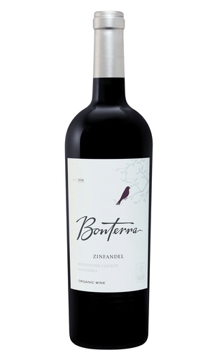 фото вино Bonterra Zinfandel Mendocino County 2018 0,75 л