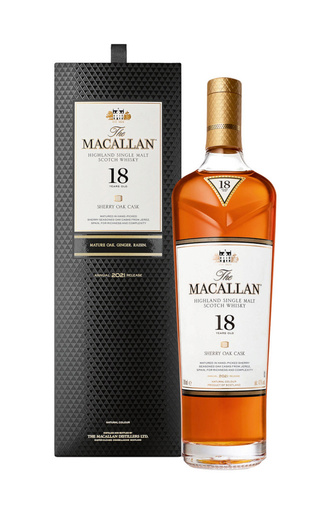 фото виски Macallan Sherry Oak 18 Years Old 0,7 л