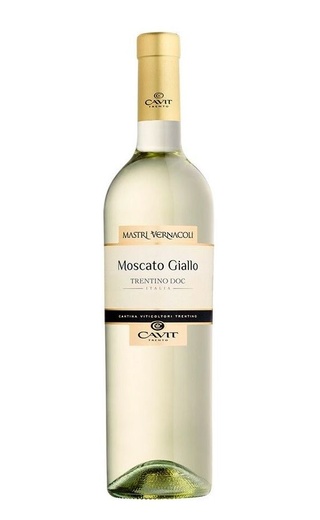 фото вино Cavit Mastri Vernacoli Moscato Giallo 2020 0,75 л