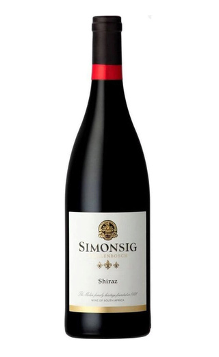 фото вино Simonsig Shiraz Stellenbosch 2018 0,75 л