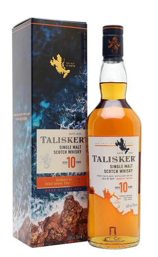 фото виски Talisker 10 Years Old 0,75 л