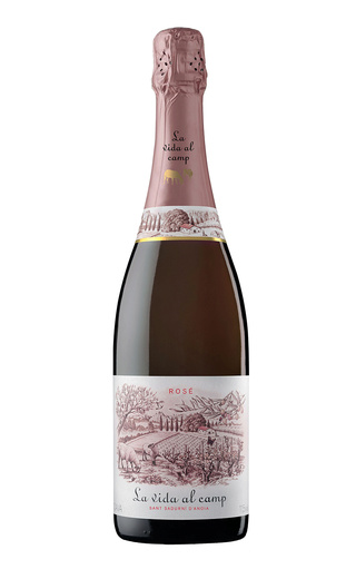 фото игристое вино La Vida Al Camp Brut Rose 2018 0,75 л