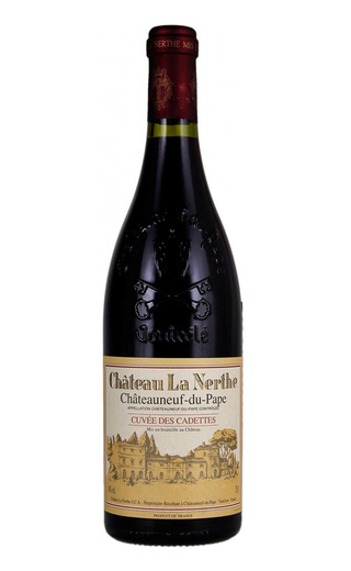 фото вино Chateau la Nerthe Chateauneuf du Pape Cuvee des Cadettes 2016 0,75 л