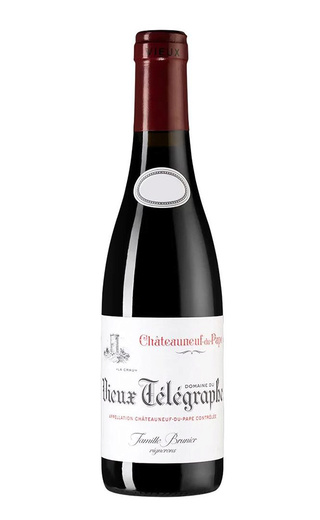 фото вино Vignobles Brunier Chateauneuf du Pape La Crau Domaine du Vieux Telegraphe Red Dry 2017 0,375 л