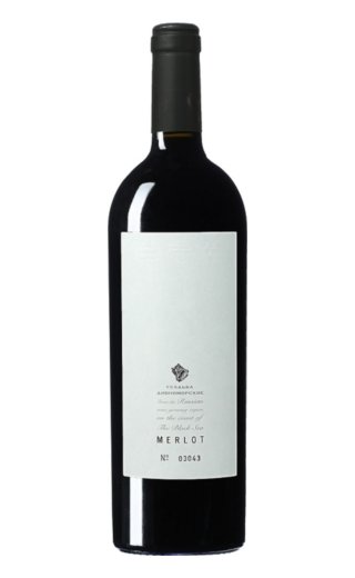 фото вино Usadba Divnomorskoe Merlot 2019 0,75 л