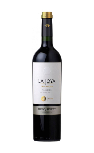 фото вино Bisquertt La Joya Gran Reserva Carmenere 2019 0,75 л