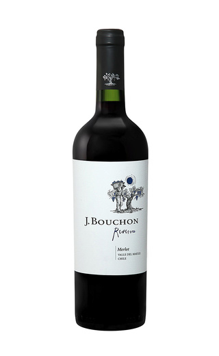 фото вино J.Bouchon Reserva Merlot 2020 0,75 л