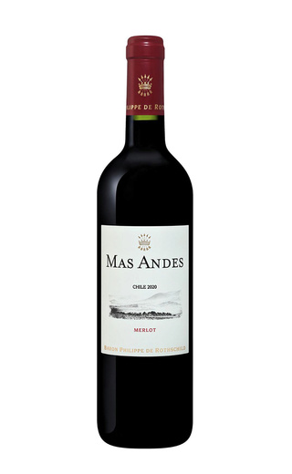 фото вино Mas Andes Merlot 2020 0,75 л