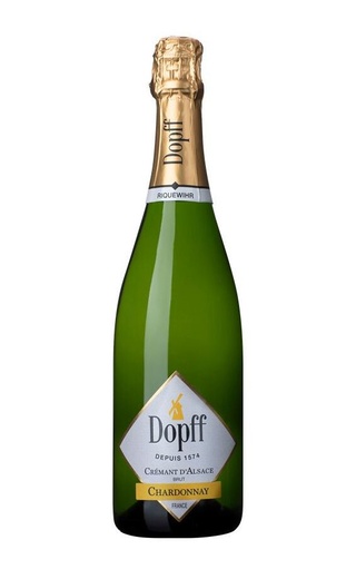 фото игристое вино Dopff au Moulin Cremant d'Alsace Chardonnay Brut 2017 0,75 л