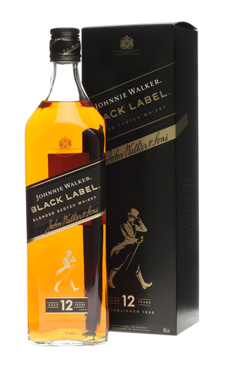 фото виски Johnnie Walker Black Label 1 л
