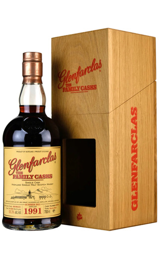 фото виски Glenfarclas 1991 Family Casks No. 5676 0,7 л