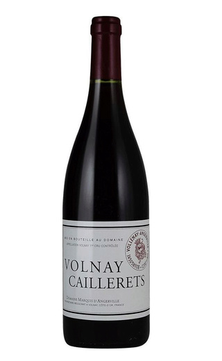 фото вино Domaine Marquis d'Angerville Volnay Premier Cru Cailleret 2018 0,75 л