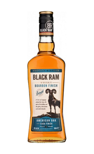 фото виски Black Ram Bourbon Finish 0,5 л