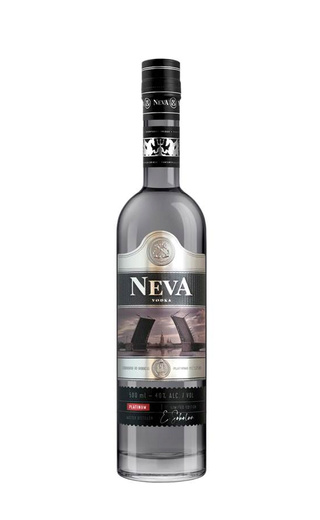 фото водка Neva Platinum 0,5 л