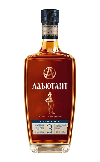 фото коньяк Adutant 5 Years Old 0,5 л