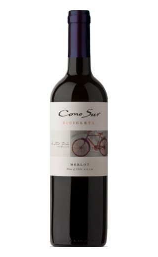 фото вино Cono Sur Bicicleta Merlot 2020 0,75 л