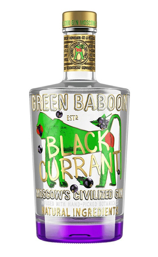 фото джин Green Baboon Black Currant 0,5 л