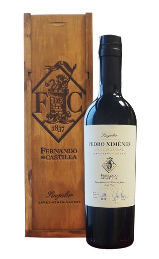 фото херес Fernando de Castilla Singular Pedro Ximenez Excepcional 0,375 л