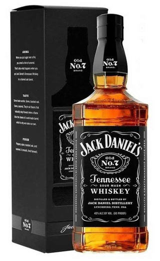 фото виски Jack Daniels № 7 Tennessee 1 л