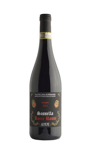 фото вино Arpepe Sassella Rocce Rosse Valtellina Superiore Riserva 2013 0,75 л