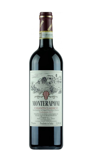 фото вино Monteraponi Chianti Classico 2019 0,375 л